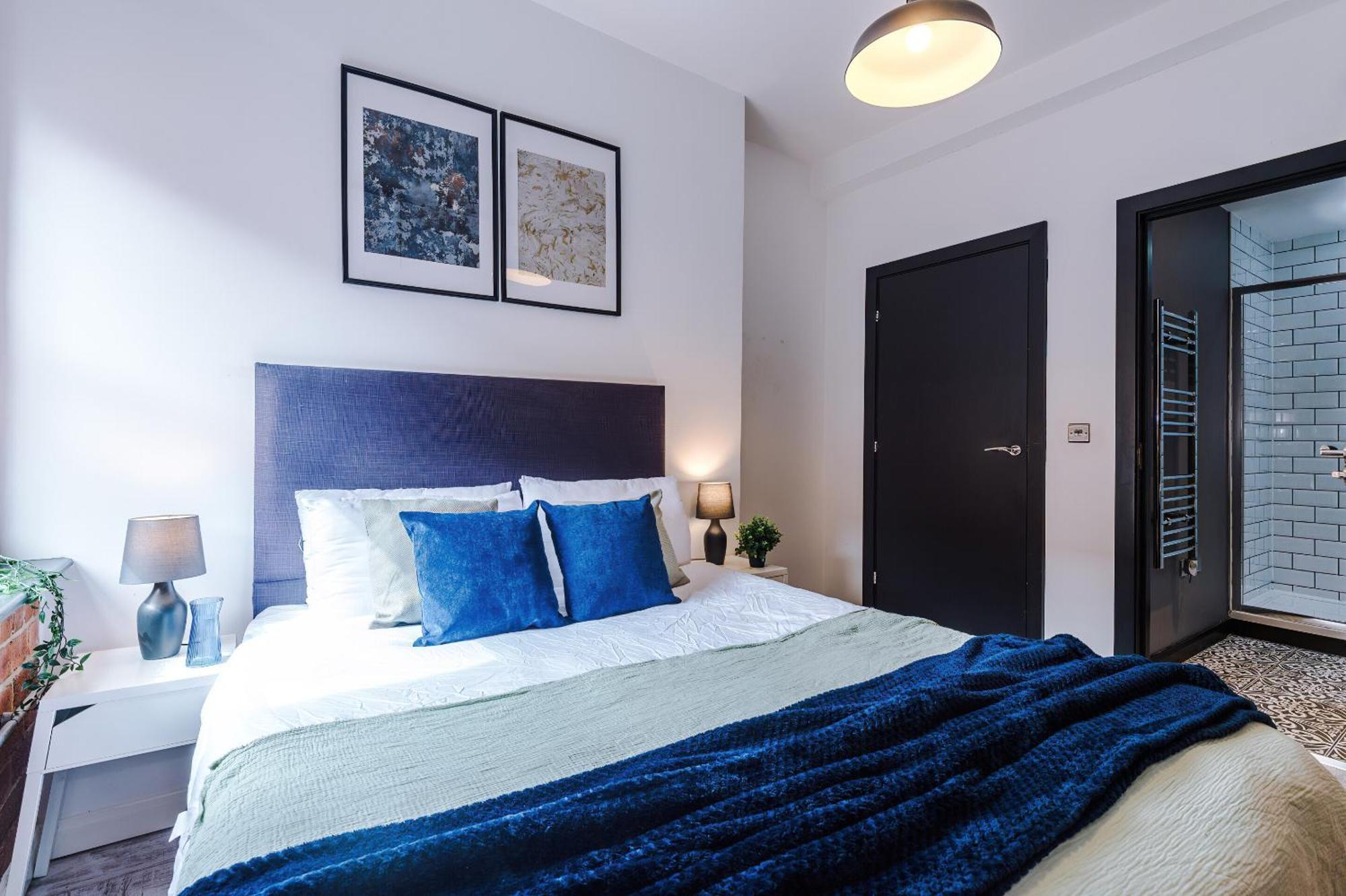 Luxury 2 King Beds In City Centre Leeds  Rum bild