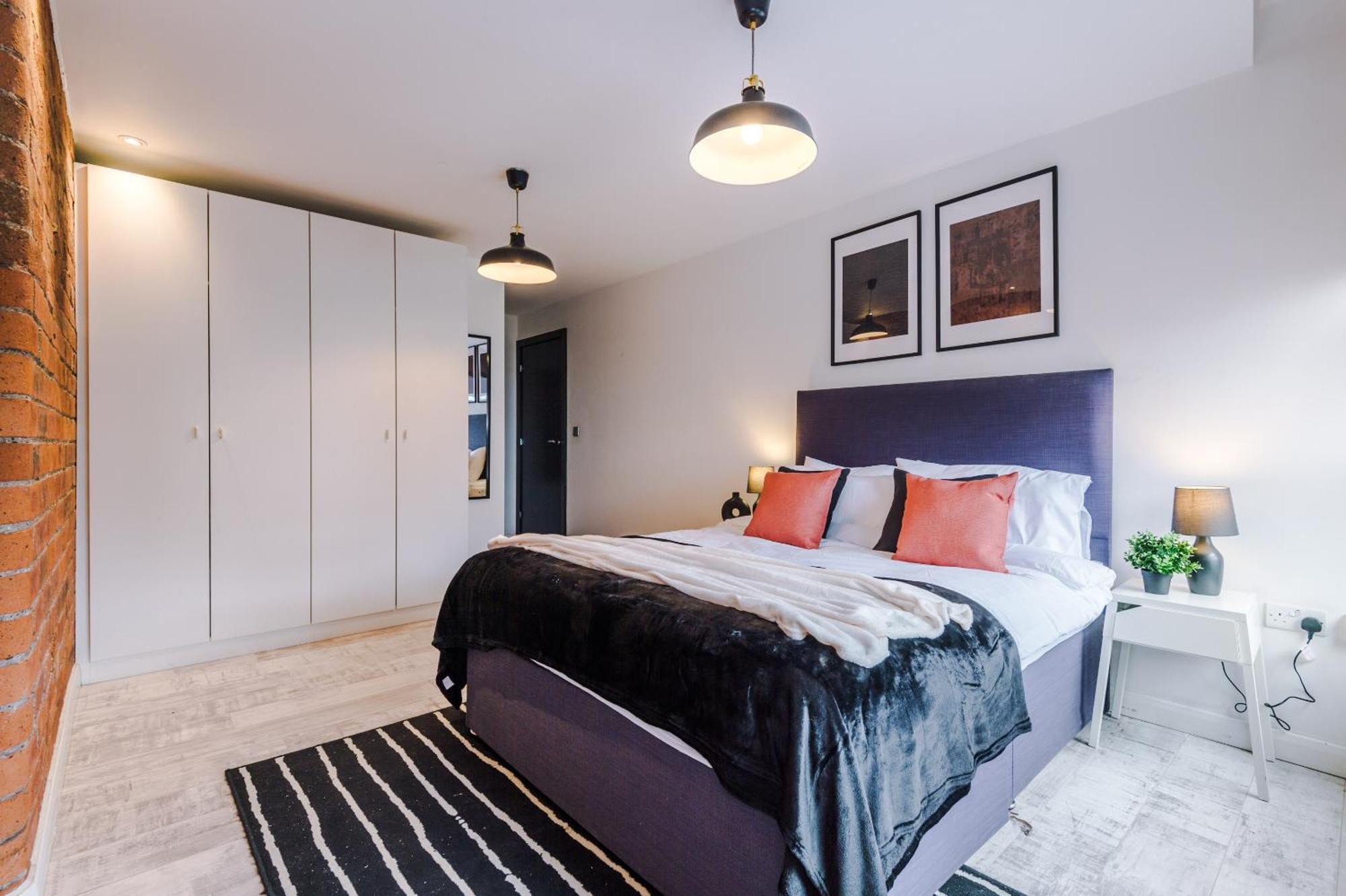 Luxury 2 King Beds In City Centre Leeds  Rum bild
